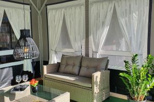 Interiør paviljong 1 W